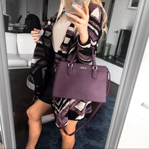 kate spade reese laurel way deep plum